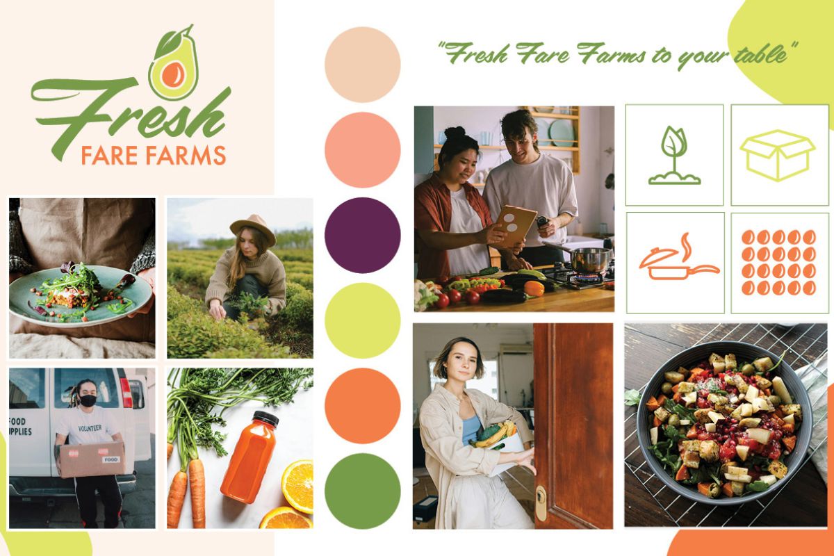 Fresh Fare Farms Mood Board