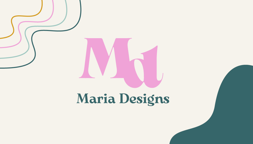 Business card front design